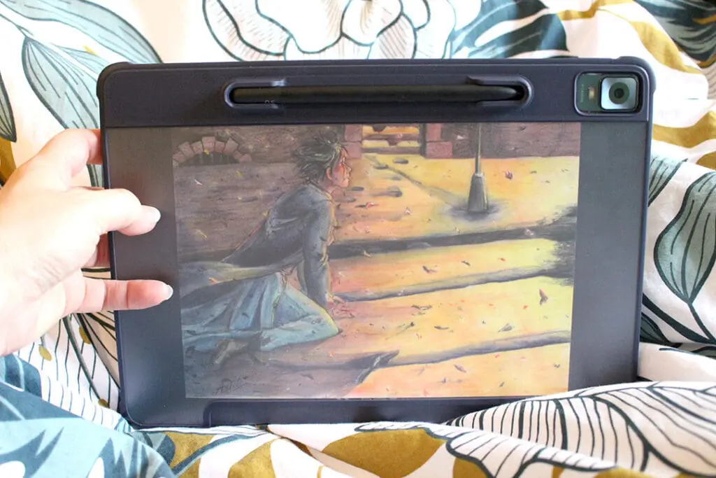 La coque de la tablette Magic Drawing pad est facilement personnalisable !