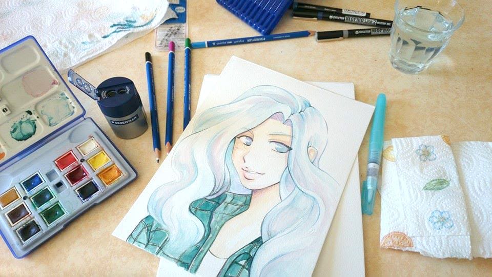 kuru dessin manga aquarelle 9