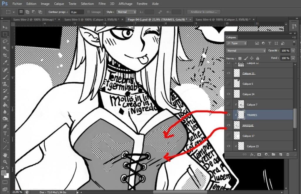 Créer ses trames sur Photoshop - Par Alan Heller md blog tuto trames alan heller 11