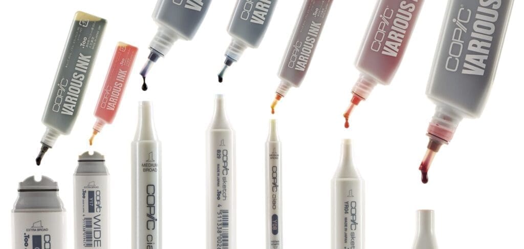 recharger un feutre Copic
