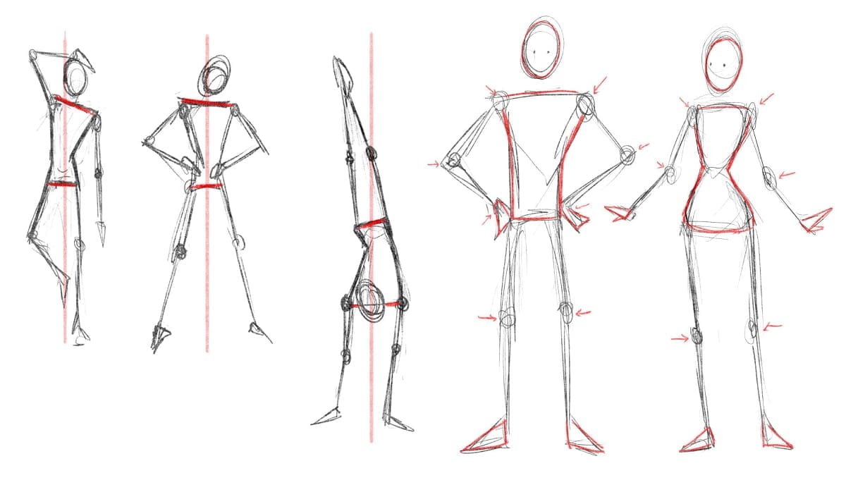 mangadraft blog banner anatomy poses