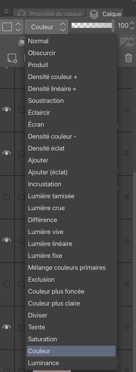 Composition : Réglage des contrastes