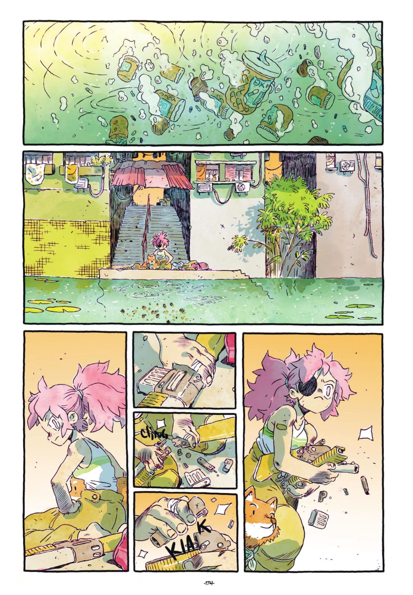 Composition de page avec PTSD de Guillaume Singelin