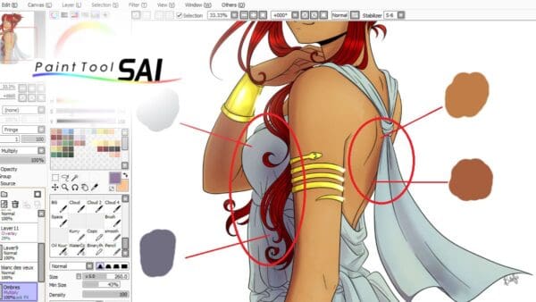 5 Astuces sur Paint Tool SAI