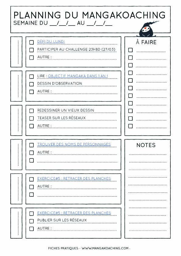 planning de mangakoaching 8