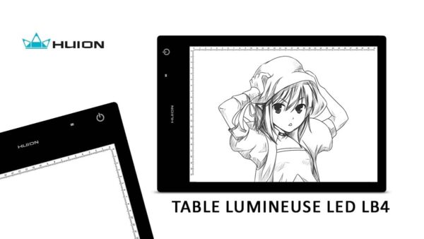 Test : La table lumineuse HUION LB4 LED