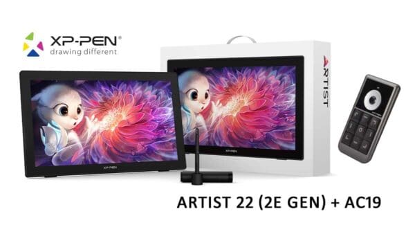 Test : La tablette XP-PEN Artist 22 (2e gen) + la télécommande AC19