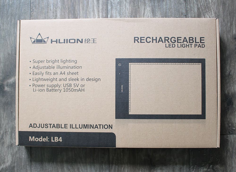 Test : La table lumineuse HUION LB4 LED - Le Mangakoaching