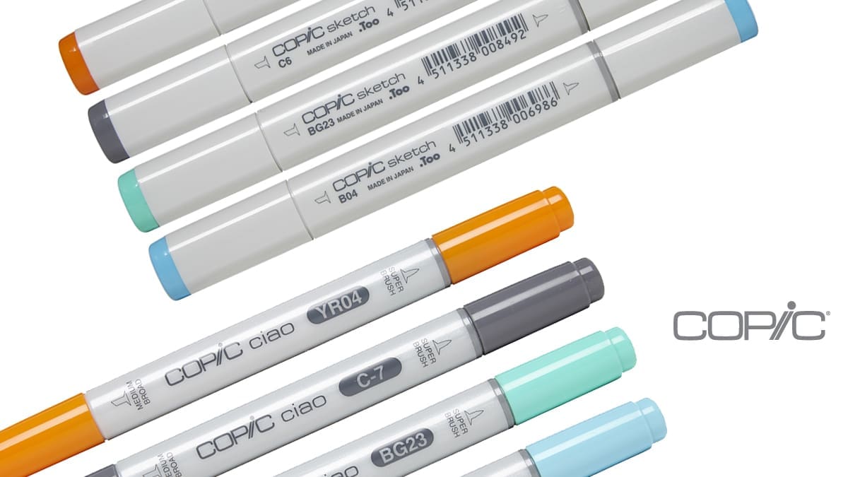 Copic Sketch vs Ciao: Differences and Similarities | ColorGaia