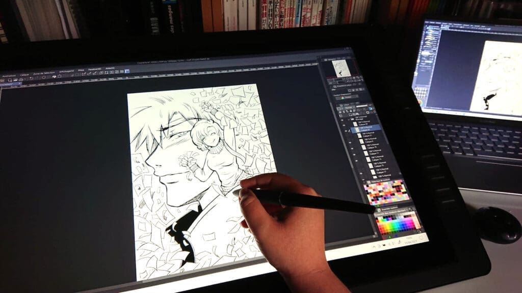 Test : La tablette HUION Kamvas 24 Pro huion kamvas 24 pro photo 15