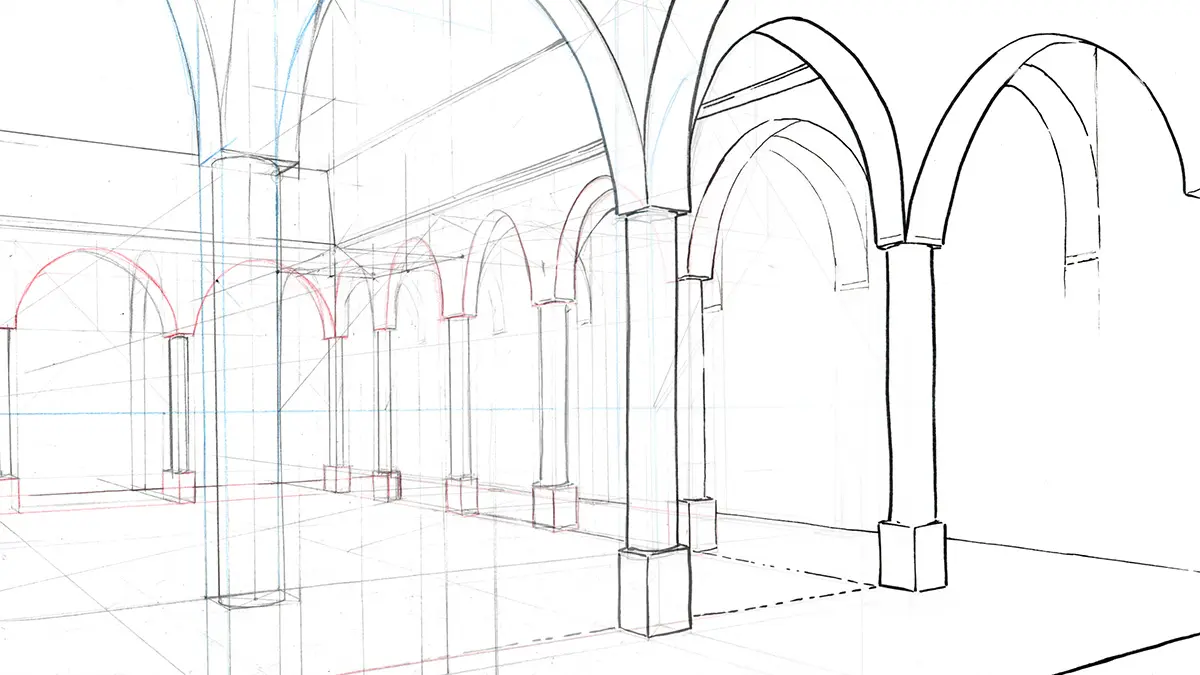 Dessin réalisé rapidement au critérium à partir d une photo