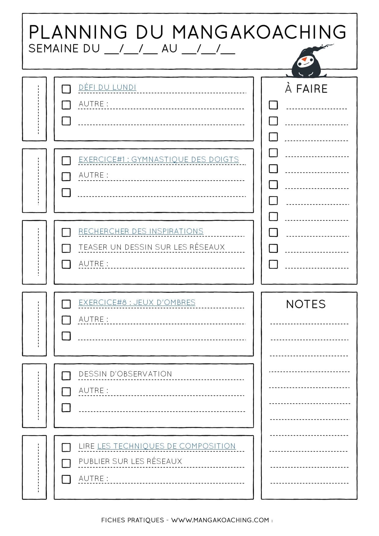 planning de coaching 19