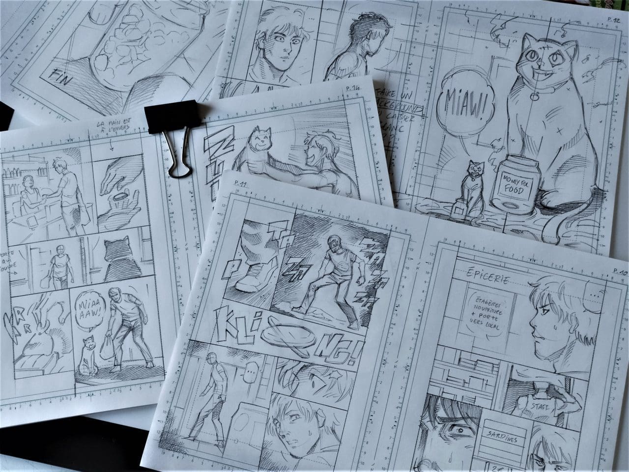 Découpage dynamique : storyboard