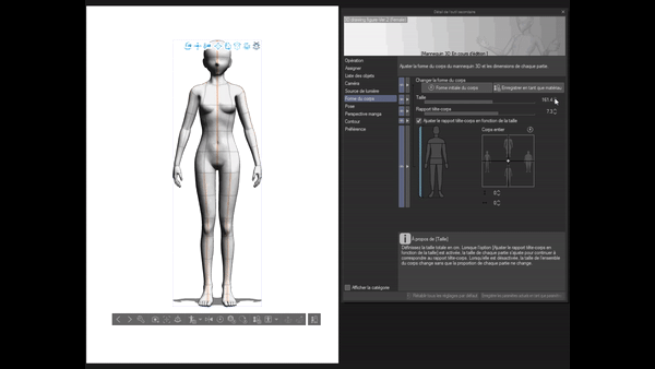 Comment utiliser les mannequins 3D sur CLIP STUDIO PAINT GIF 3.2