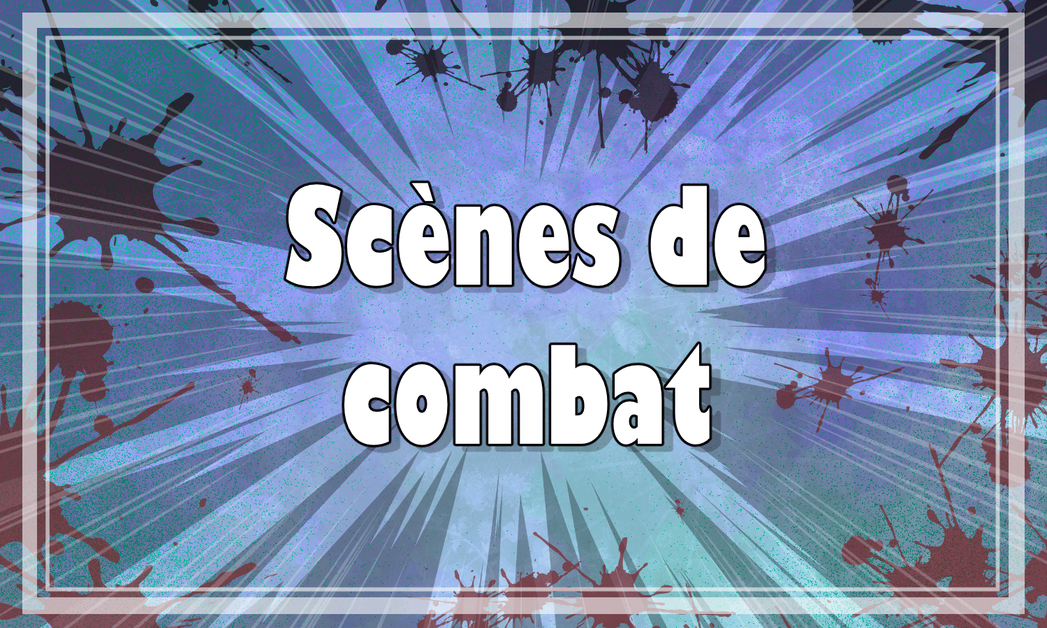 Dessiner une scène de combat réussie