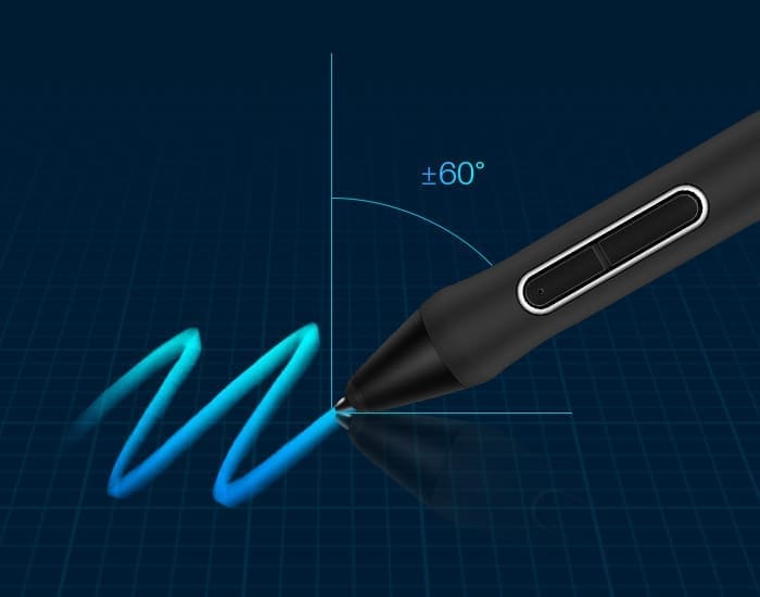 Test : La tablette HUION Inspiroy Keydial KD200 KD200 tilt pic