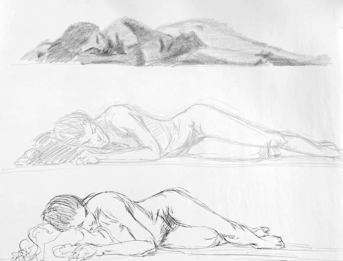 Exercice #10 : Croquis à la plage 234739692 678539176423450 2822229476472799031 n