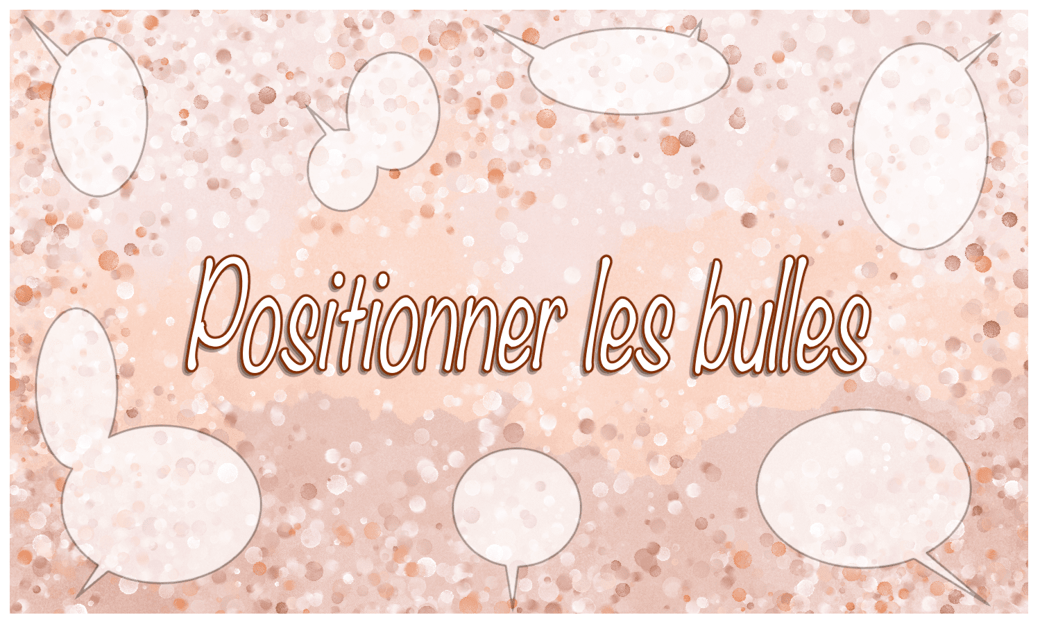 Positionner les bulles : article