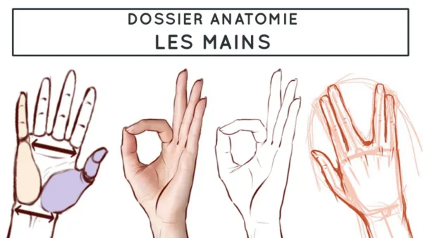 Comment dessiner les mains - Dossier Anatomie #1