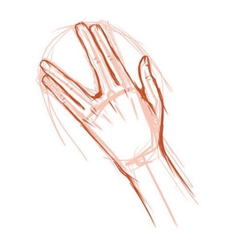 comment dessiner les mains
