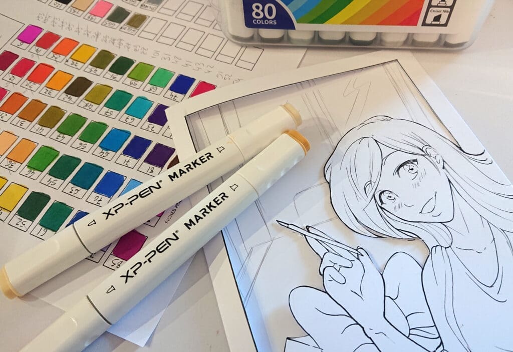 Test : Les feutres à alcool XP-PEN Marker DSC 7160