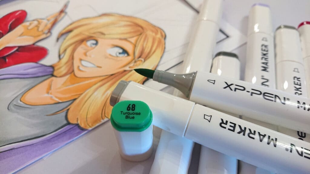 Test : Les feutres à alcool XP-PEN Marker DSC 7187
