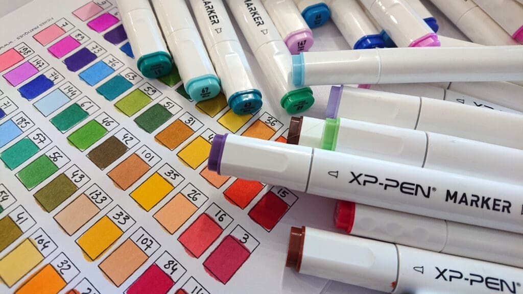 Test : Les feutres à alcool XP-PEN Marker DSC 7194
