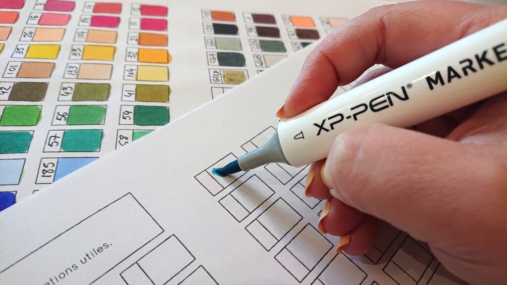 Test : Les feutres à alcool XP-PEN Marker DSC 7216