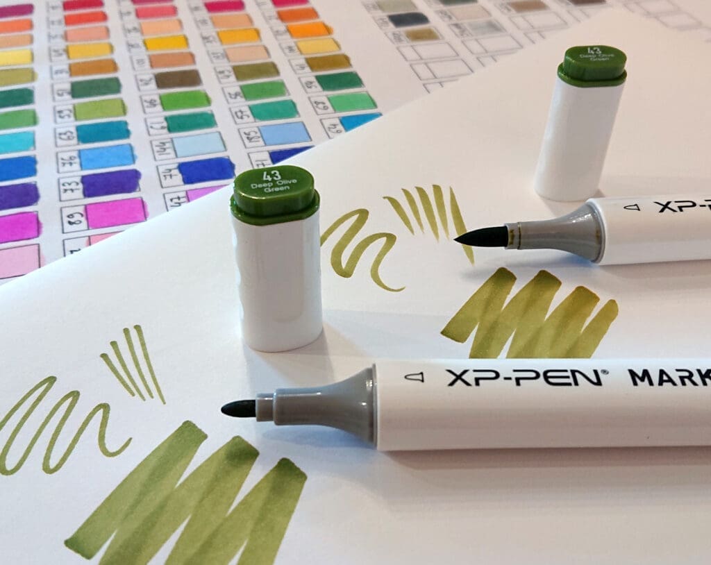 Test : Les feutres à alcool XP-PEN Marker DSC 7219