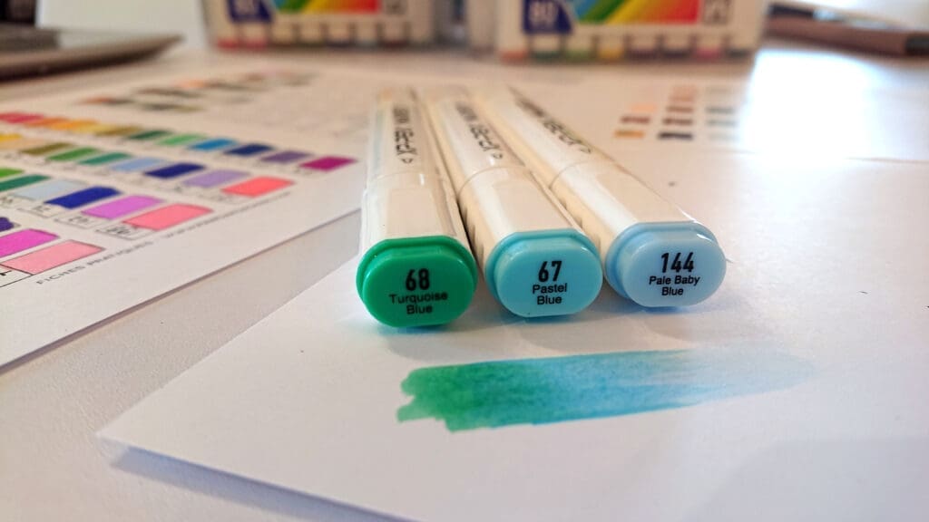 Test : Les feutres à alcool XP-PEN Marker DSC 7225