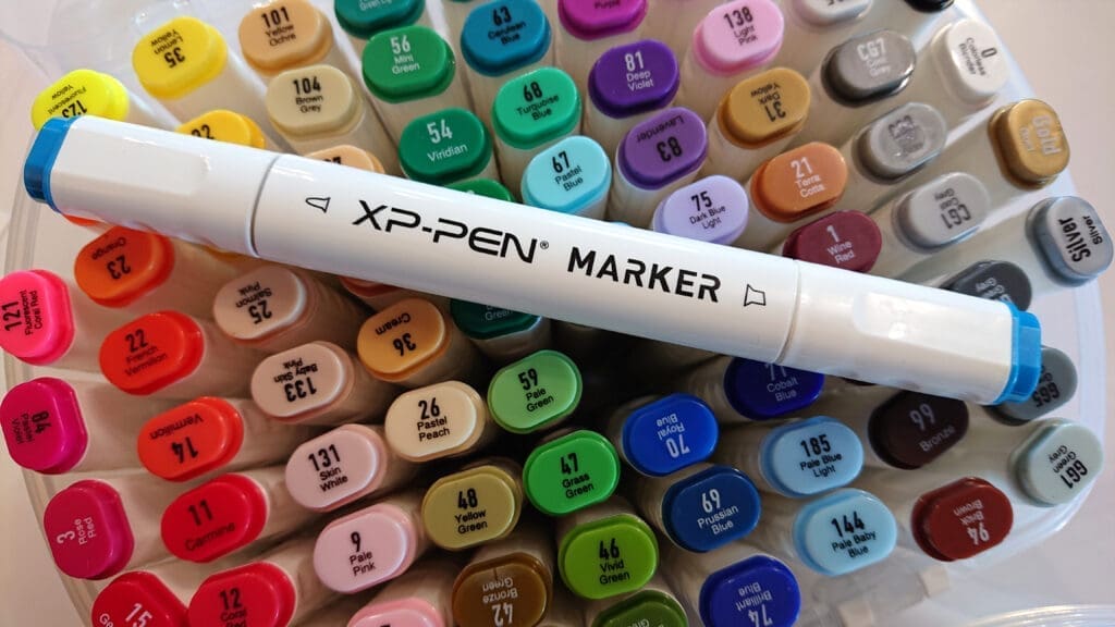 Test : Les feutres à alcool XP-PEN Marker DSC 7235