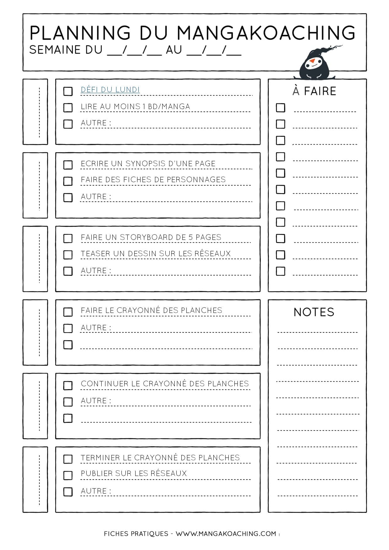 planning de mangakoaching 46