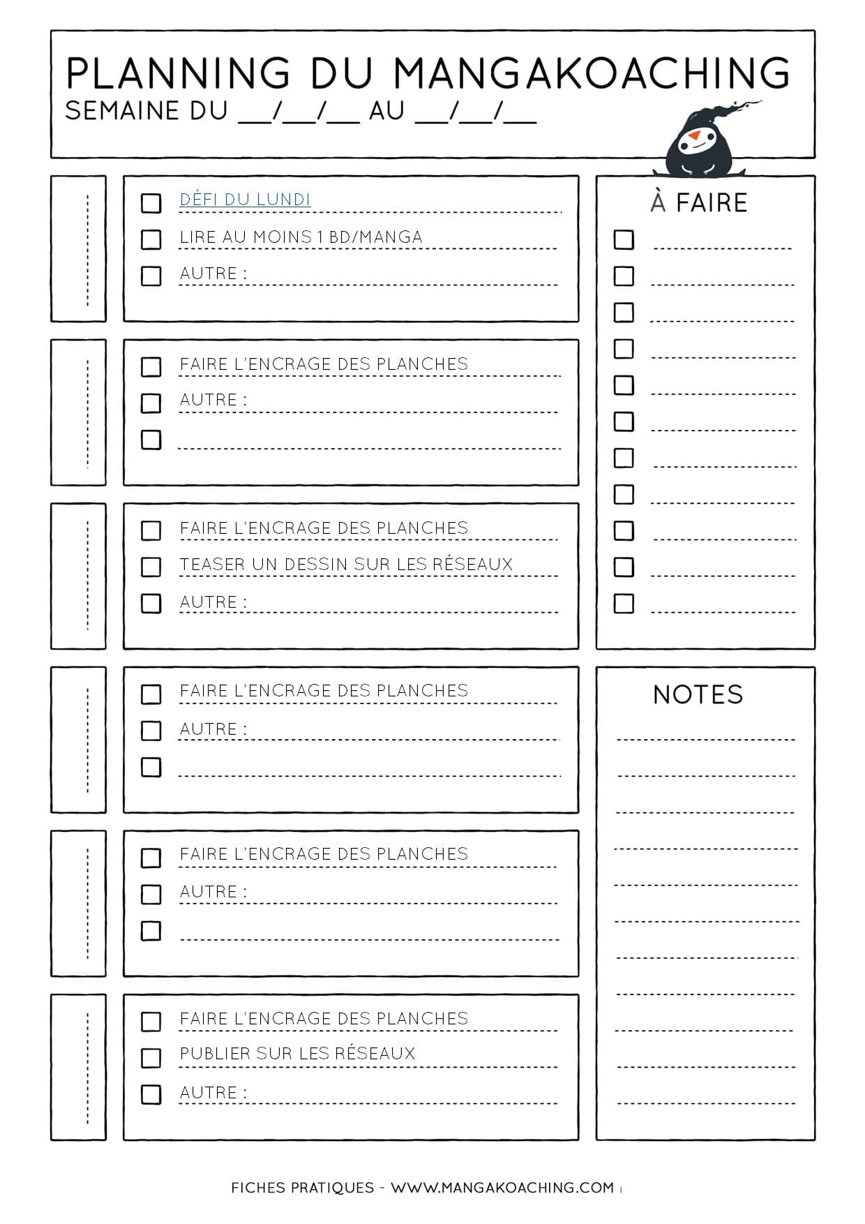 planning de mangakoaching 47