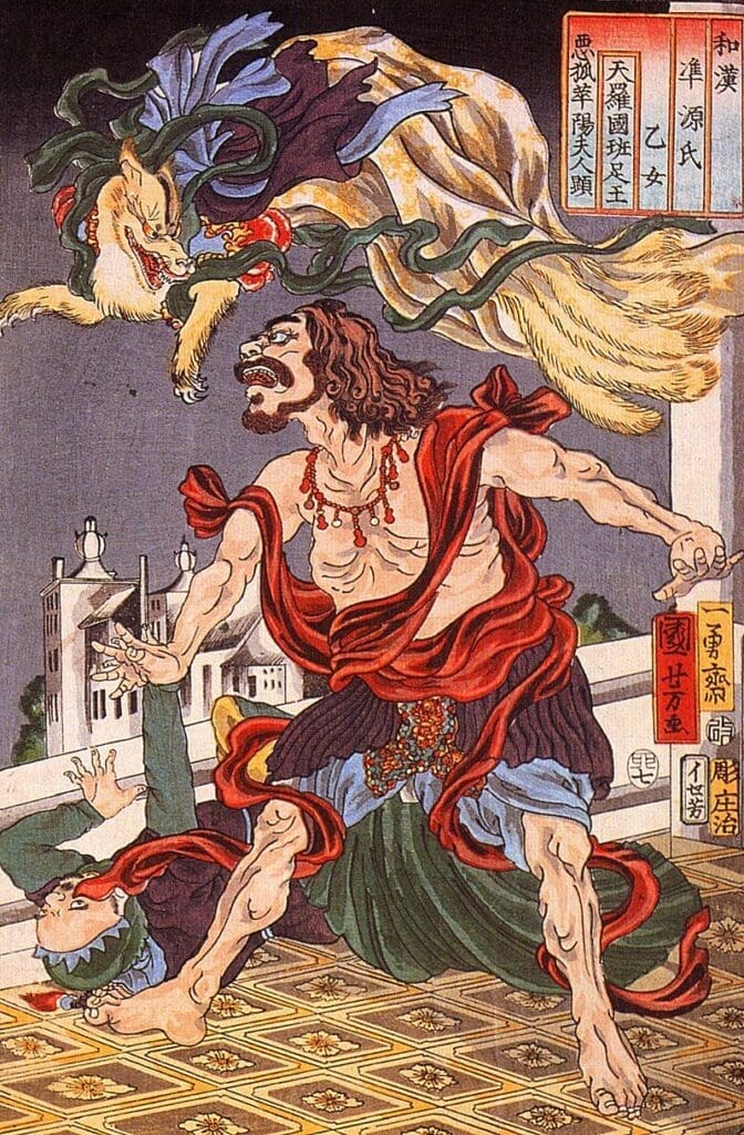 Comprendre les canidés pour mieux les dessiner - Dossier Animaux #1 800px Prince Hanzoku terrorised by a nine tailed fox 1