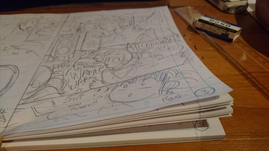 Comment faire un manga ? kuru dessin manga 9