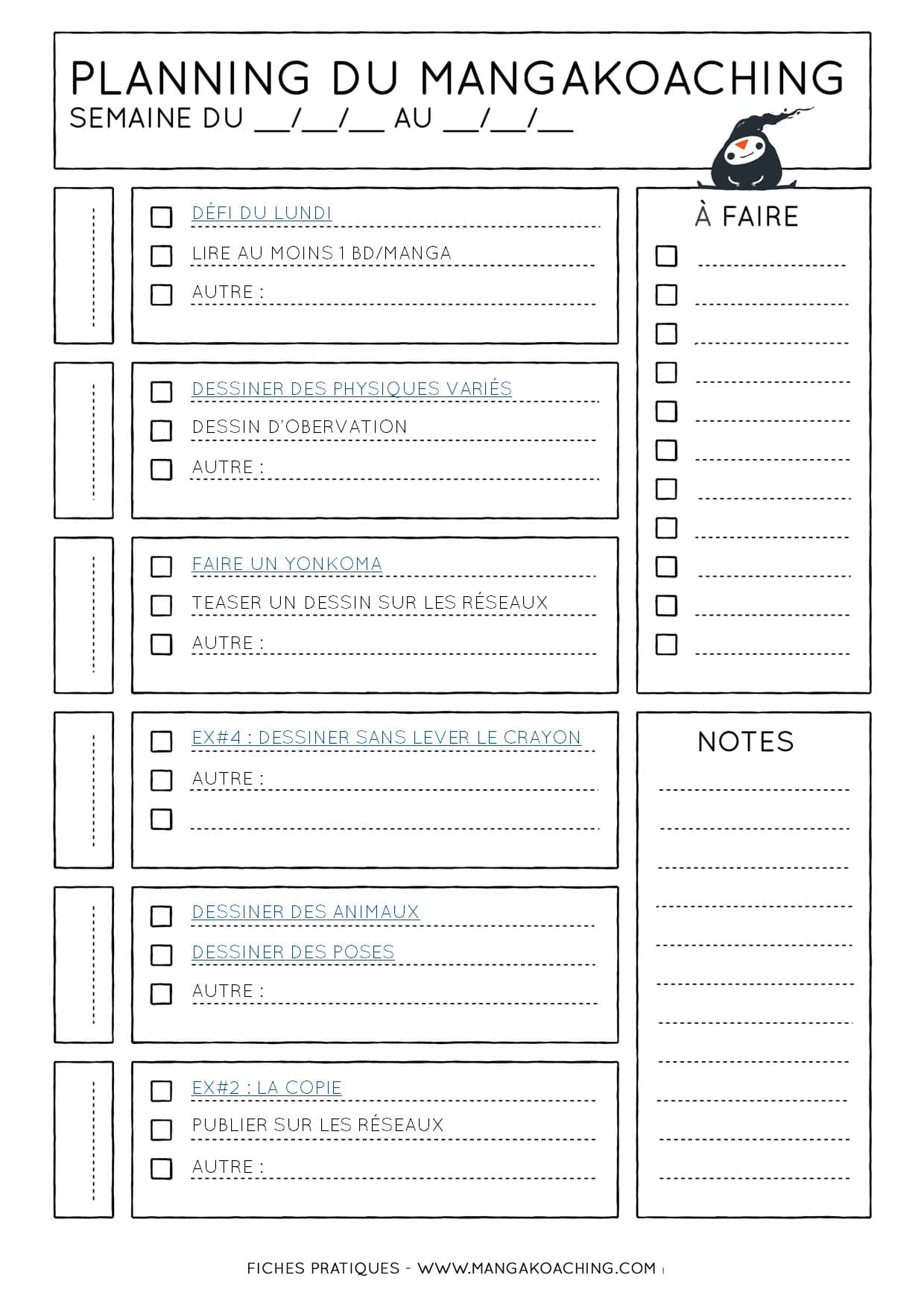 planning de coaching 57