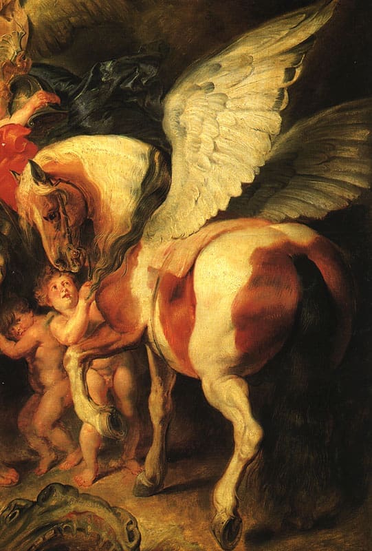 Comment dessiner les équidés - Dossier Animaux #3 Peter Paul Rubens Perseus and Andromeda detail WGA20305