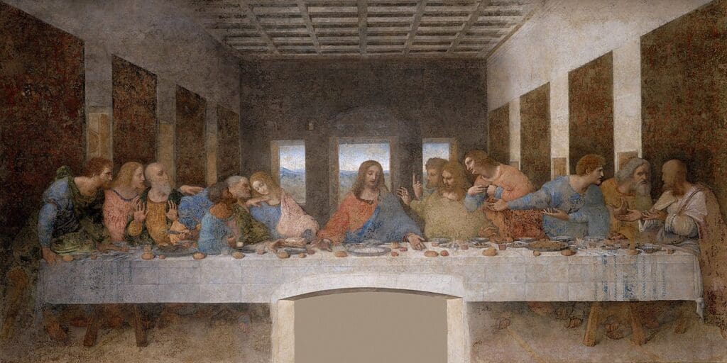 Réaliser une illustration de couverture BD ou Manga 1280px The Last Supper Leonardo Da Vinci High Resolution 32x16