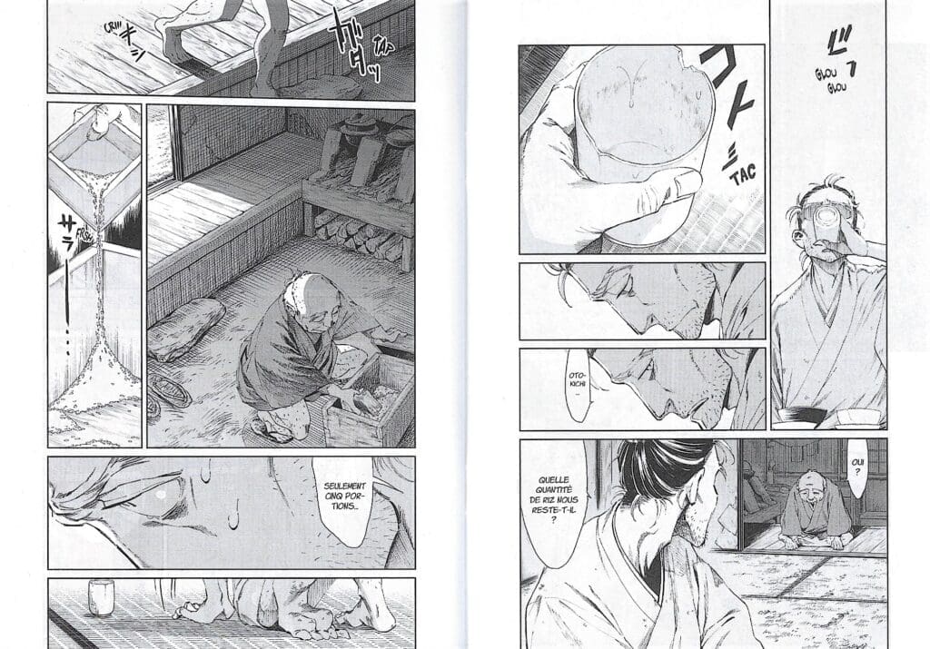 Comment composer une double-page en manga ? Extrait LaDanseDuSoleilEtDeLaLune DarumaMATSUURA