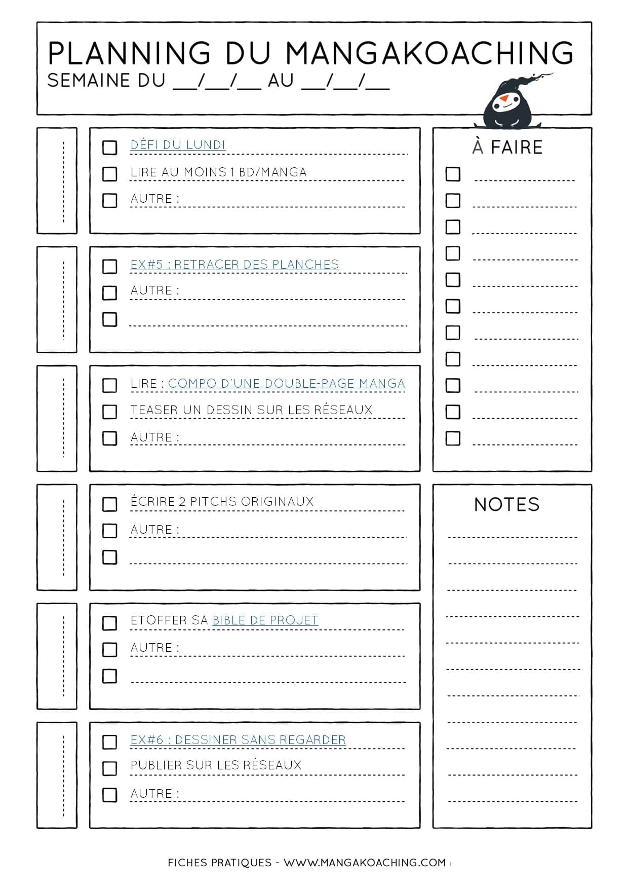 planning de mangakoaching 66