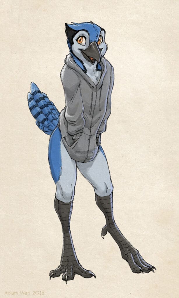 Dessiner des personnages anthropomorphes 1431269715.zaush bj hoodie