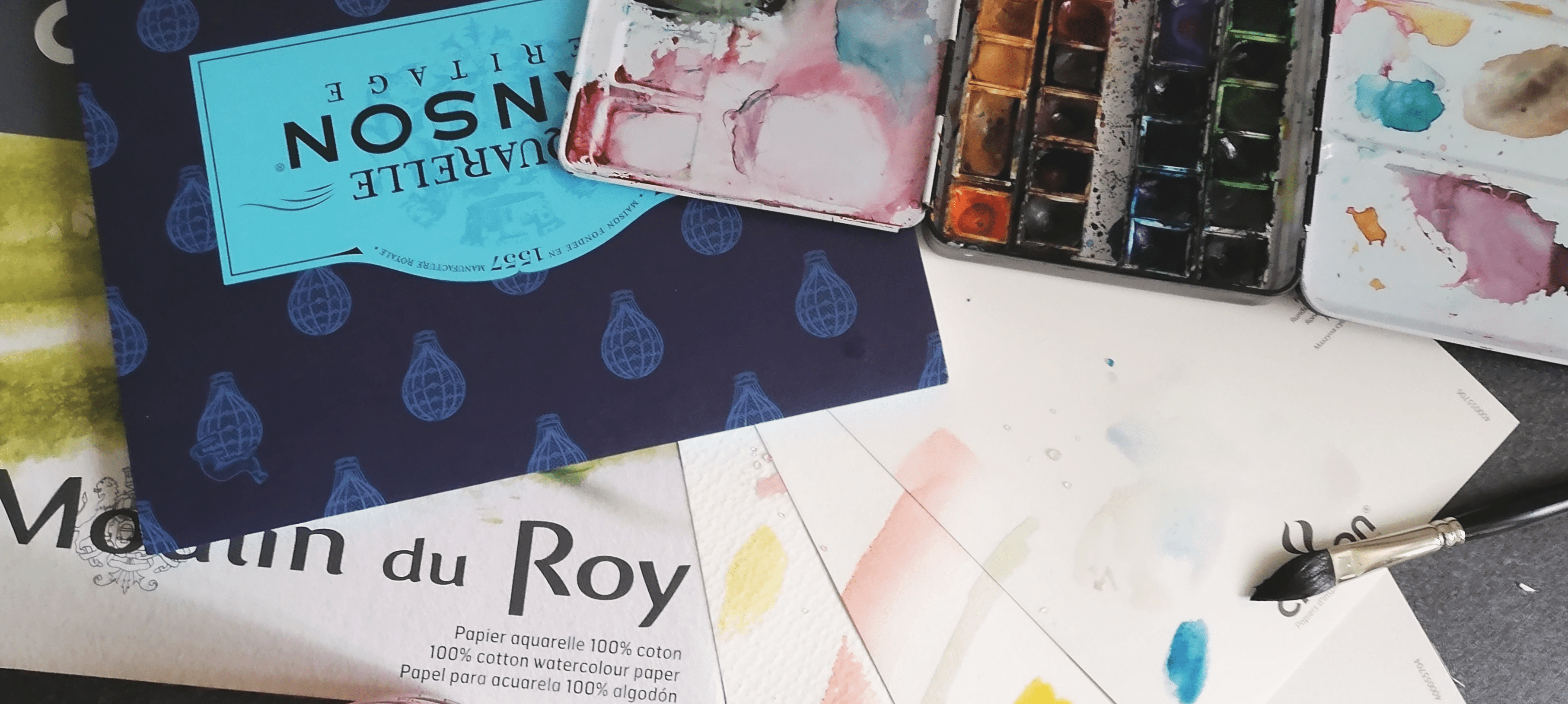 Comment choisir son papier en aquarelle ? - Journal Artesane