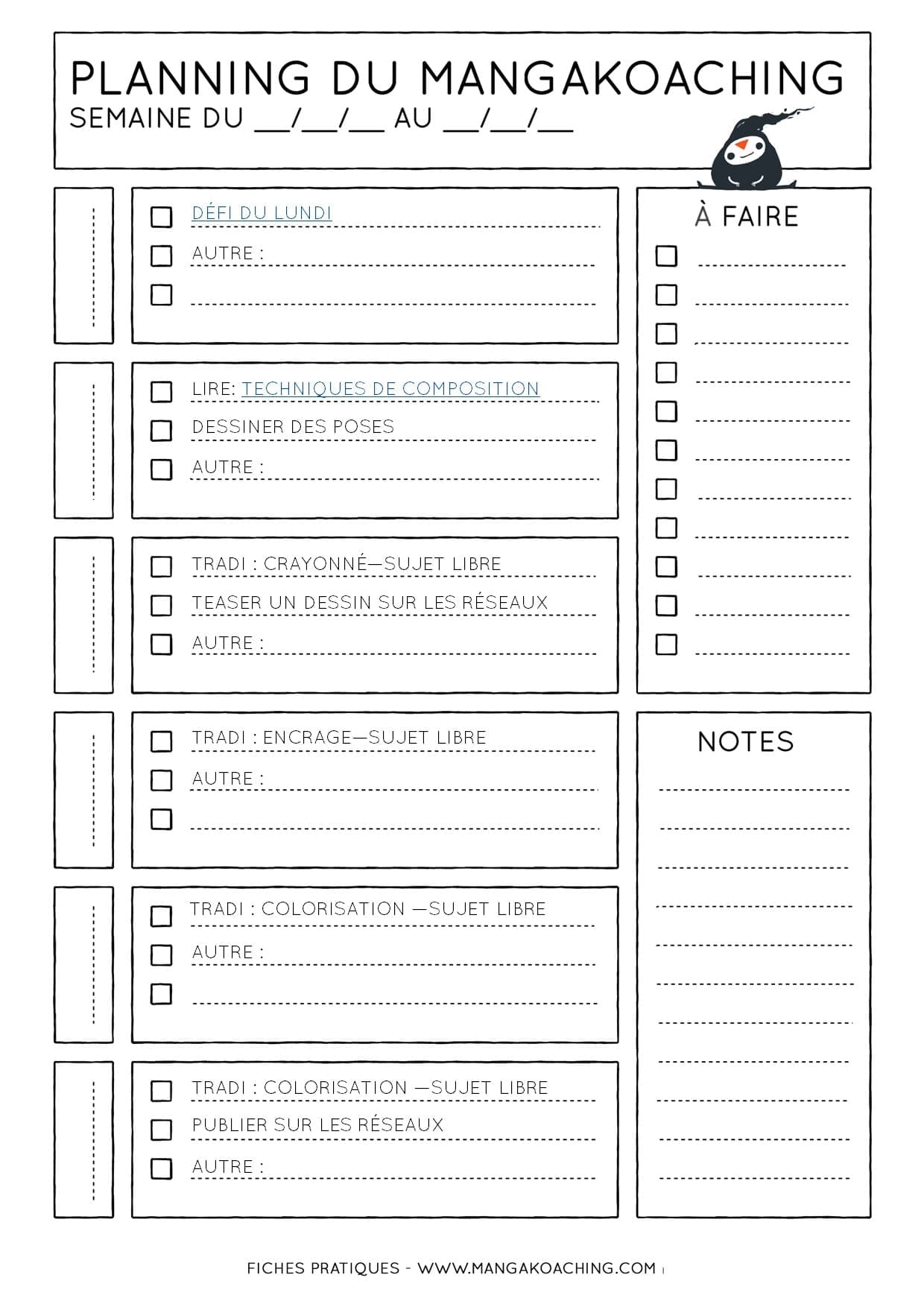 planning de mangakoaching 98