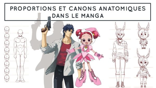 image Proportions et canons anatomiques dans le manga
