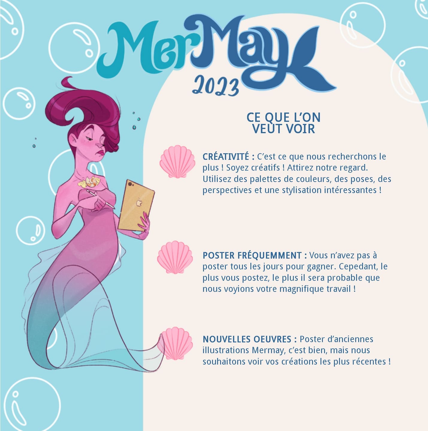 Mermay 2023 : ce que l'on veut voir