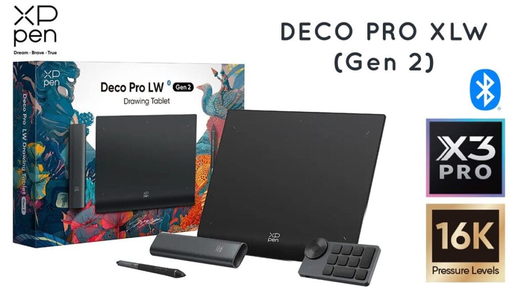 Test: la tablette XPPen Deco Pro XLW Gen 2