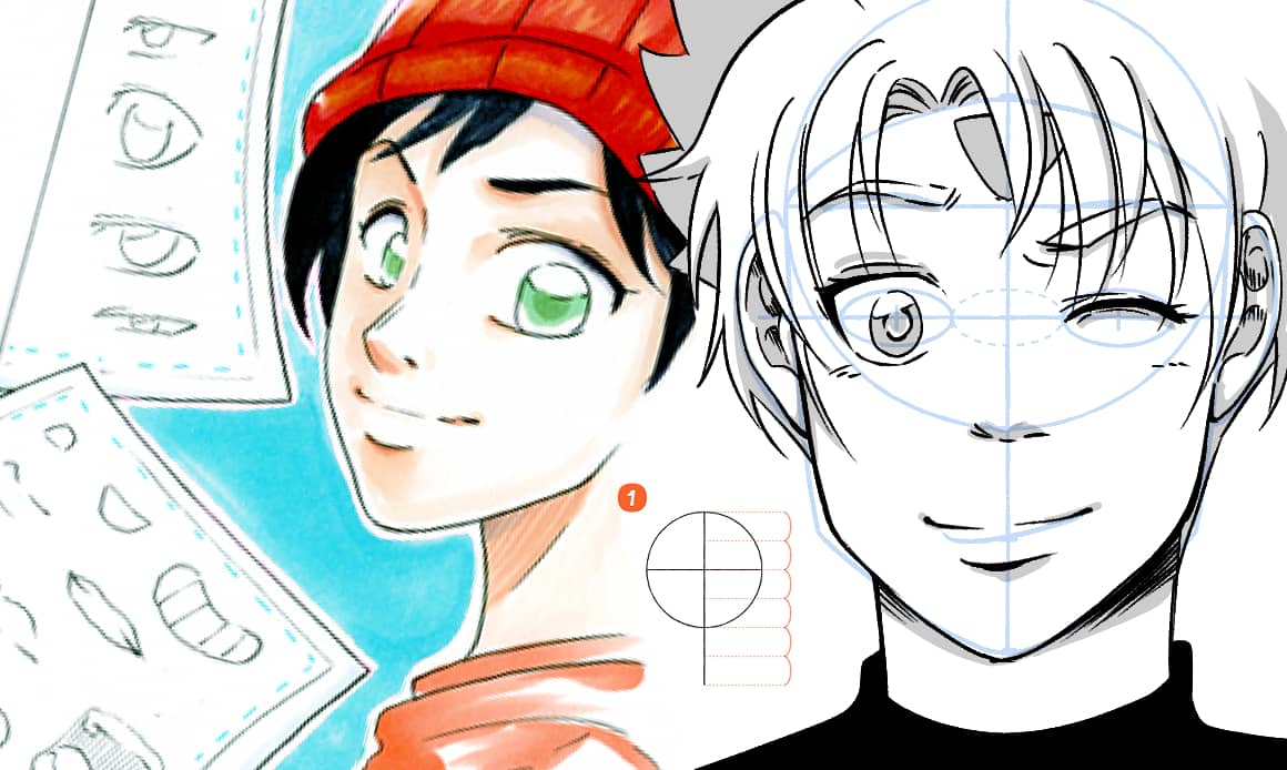 Apprendre à dessiner
des visages manga