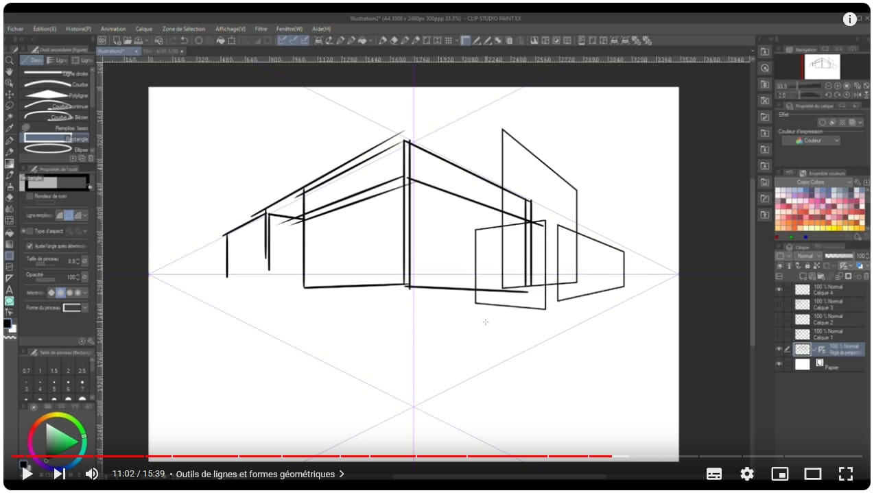Outils et techniques d'encrage numériques sur CLIP STUDIO PAINT - Le ...
